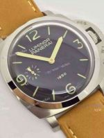 Swiss Copy Panerai 1950 PAM127 Watch Brown Leather
